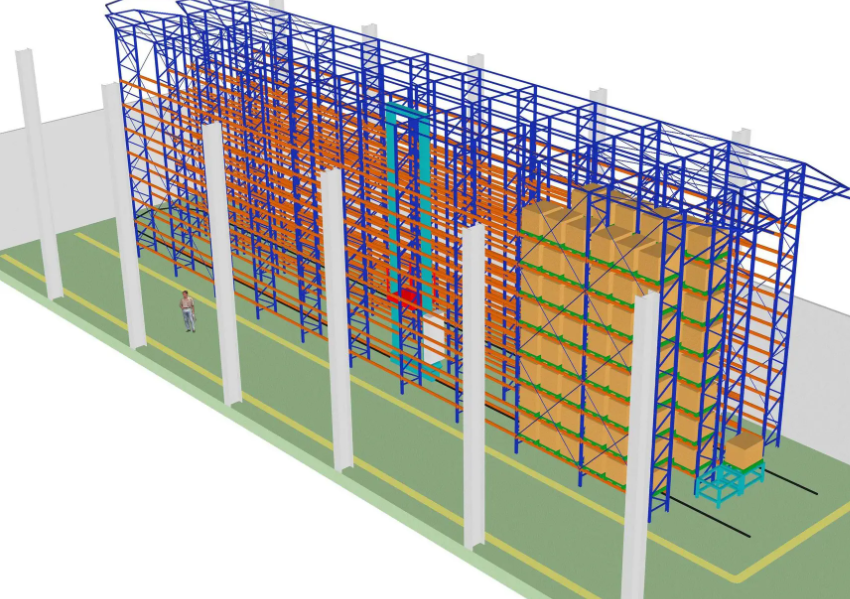 立体仓库货架